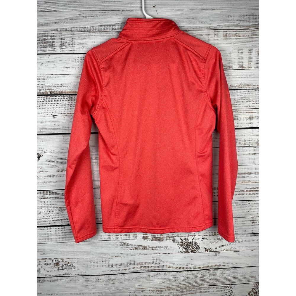 North Face Pink 1/4 Zip Popover Sweatshirt Small Warm Baselayer Warm Activewear - Picture 7 of 7
